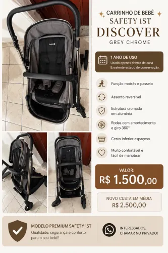 Carrinho de bebê de qualidade