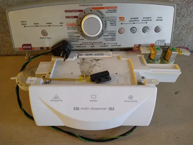 painel e dispenser maquina de lavar bastemp bwl11a