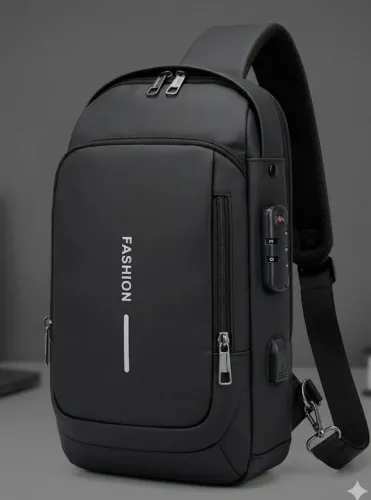 Bolsa peitoral fashion 
