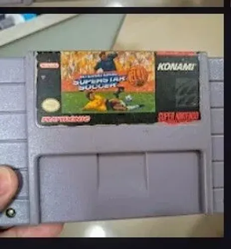 Internacional SuperStar Soccer Deluxe SNES original