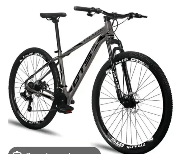 Bicicleta Aro 29 Gts Pro M5 Track 24 Marchas Freios A Disco Cor Cinza Tamanho Do Quadro 21