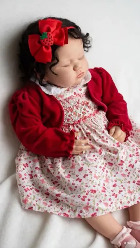 Bebê reborn june asleep 