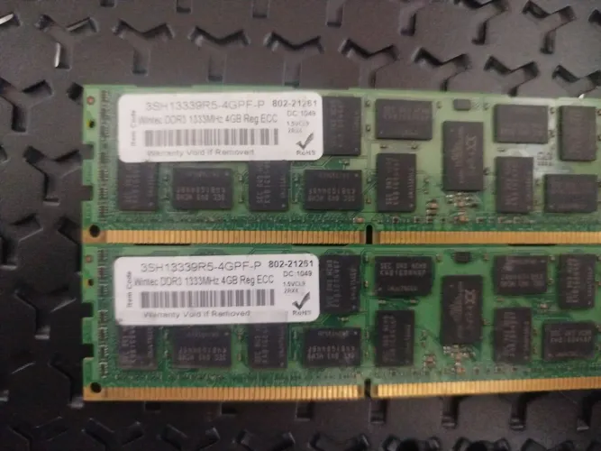 MEMORIA SERVIDOR ECC 8GB DDR3