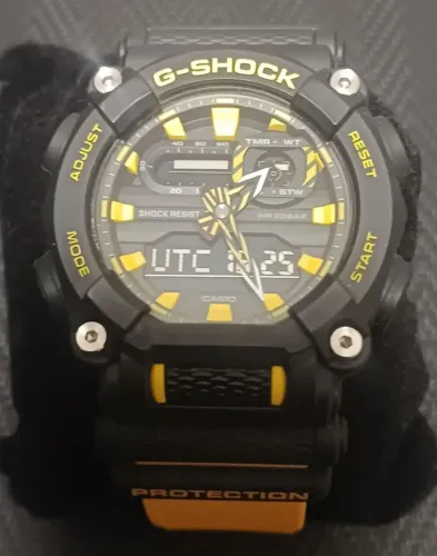 Relógio Casio G-Shock GA-900A-1A9 - Resistência Absoluta com Estilo Industrial