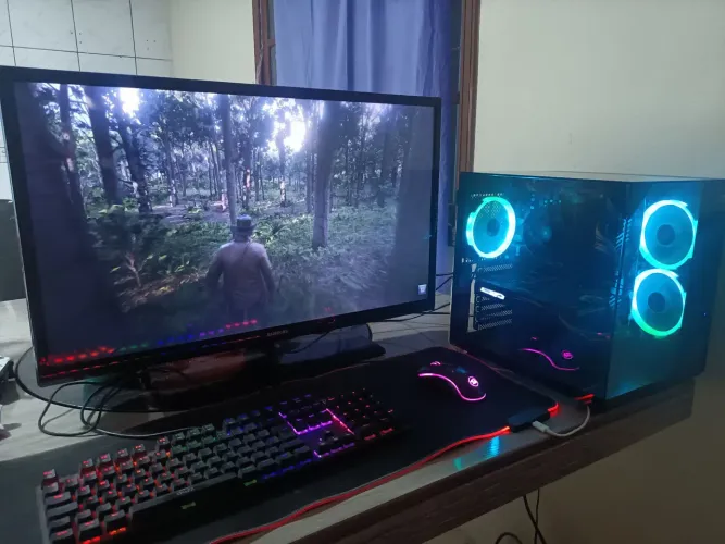 Pc gamer Completo (aceito cartão) entrego