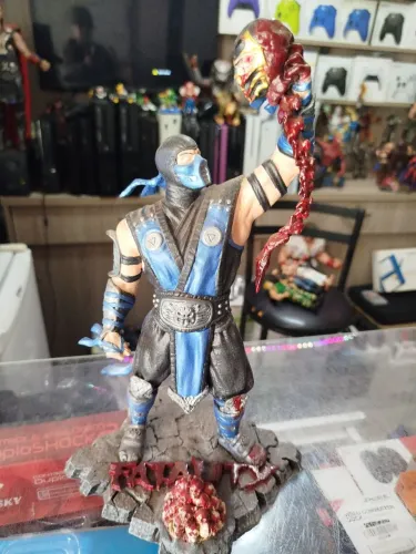Action figure Sub zero mortal Kombat 25 cm ac trocas