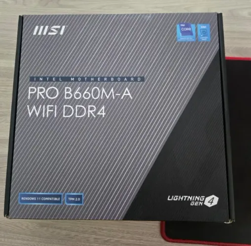 Placa Mae MSI PRO B660M-A WIFI, DDR4