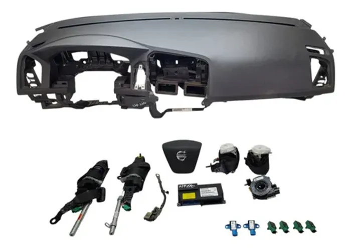 Kit Painel Tabelier Volvo Xc60 Dinâmic Turbo 2.0 2012 Preto