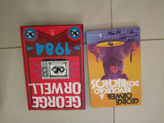 Combo Livros George Orwell: 1984 + A Revolução dos Bichos
