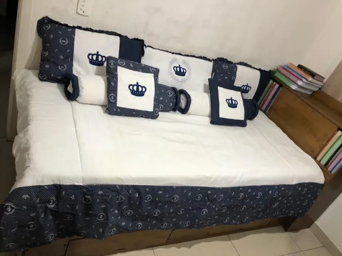 Kit colcha cama de solteiro 