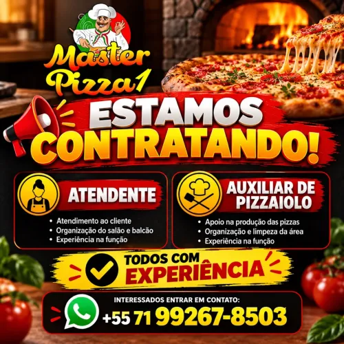 TEMOS VAGAS