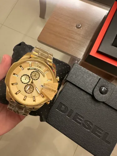 Relógio Diesel 4360 dourado