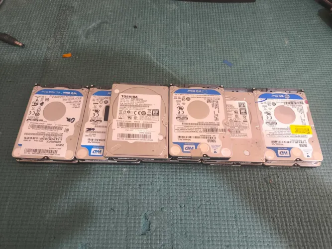 Kit 12 unidades hd 500 GB 