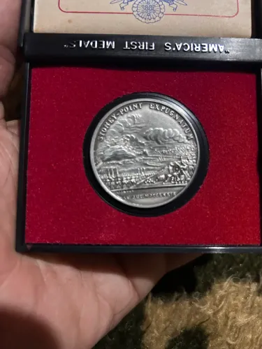 Medalha "America's First Medals" - General Anthony Wayne, U.S. Mint (1976)
