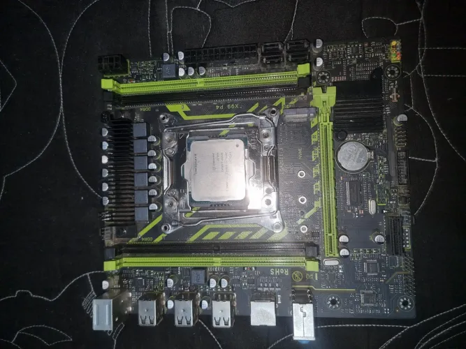 Placa mãe x99 p4 + Xeon E5 2680v3