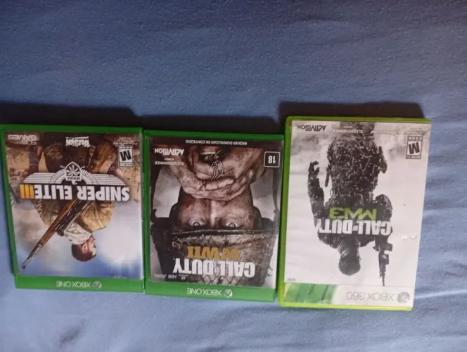 Vendo jogos de Xbox one e Xbox 360