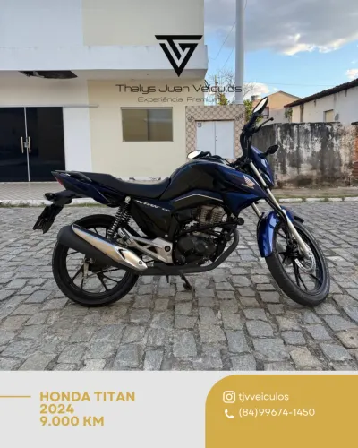 HONDA TITAN 160 2024 edição 40 anos