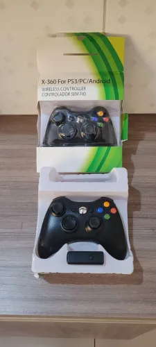 Controle sem fio para xbox 360 , Pc, ps3 e Android Novo na caixa