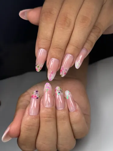Promoção de alongamento em gel