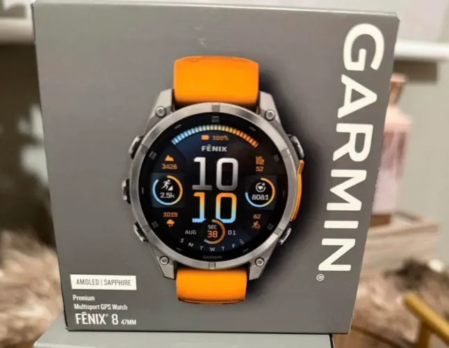 Garmin Fenix 8 Saphira Amoled 47mm (Novo)