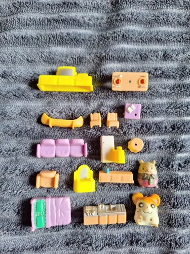 Peças Diorama casa Hamtaro