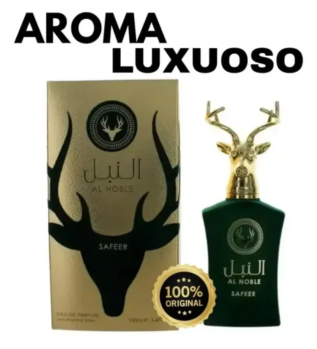 Perfume lattafa al noble safer original lacrado 10x cartão sem juros