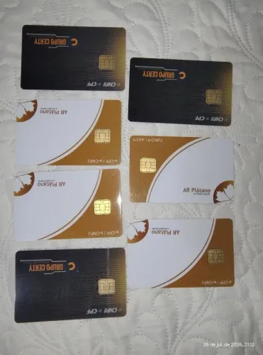 7 Smart Cards A3 Certificado Digital