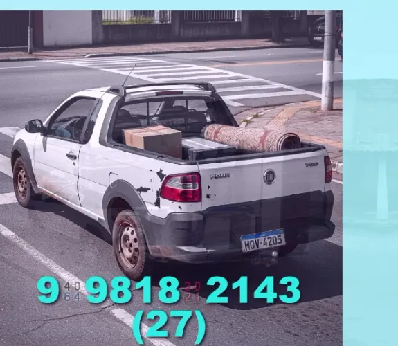 Frete! Transporte de mudanças e muito mais com qualidade e segurança!