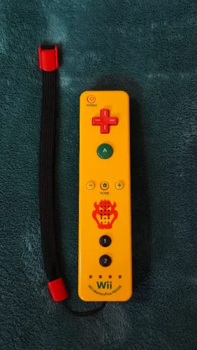 Controle Wii remote Edição especial Bowser