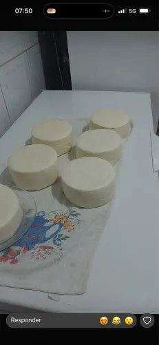 Queijo da fazenda fresco