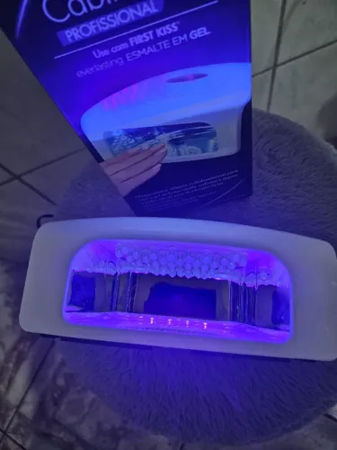 CABINE LED PARA UNHAS EM GEL PROFISSIONAL