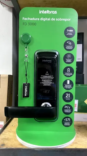 Fechadura Digital Intelbras FD 3000 - De R$ 800 por R$ 500