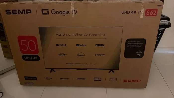 TV SEMP Google TV S62 de 50? UHD 4K.