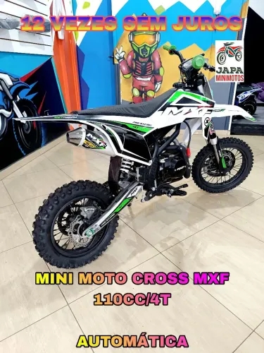 Mini Moto Cross MXF 110cc/4t Automática Em 12 Vezes Sem Juros 