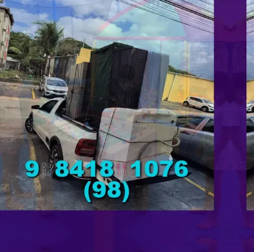 Frete rápido e barato no seu bairro! Ligue já: 98?9?8418?1076.