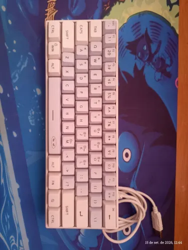TECLADO GAME, CONTROLADORA E MAUSE