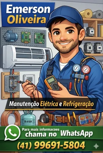 ? ELETRICISTA E TÉCNICO EM REFRIGERAÇÃO EM CURITIBA ?