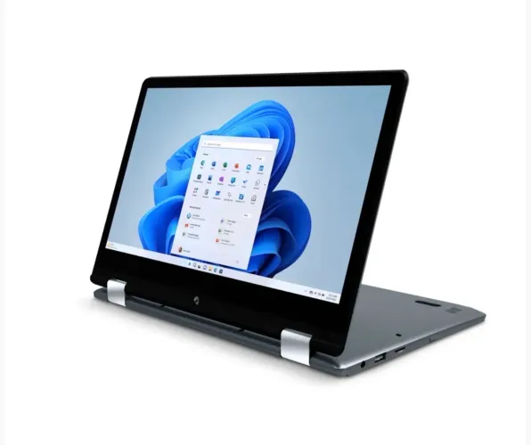 Notebook 2 em 1 Positivo Dual Core 4GB 64GB eMMC Tela Full HD 11.6" Windows 10 Duo C464C