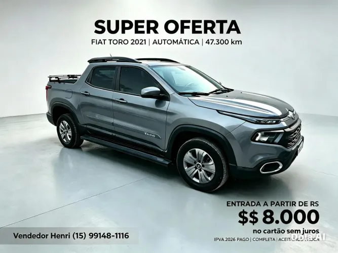 Fiat Toro Freedom 1.8 16V Flex Aut. 2021