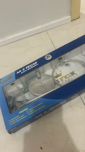 Produtos para banheiro Normatel todos novos (contém apenas 3 produtos) 