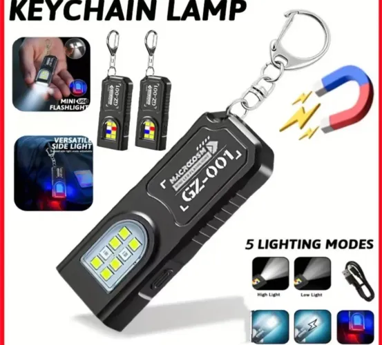 Lanterna LED recarregável USB