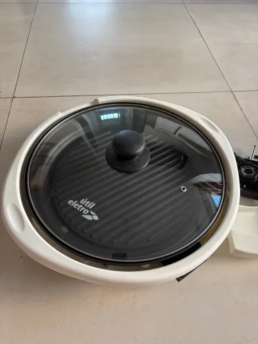 Grill Elétrico Útil Eletro Cook & Grill Chef Plus - Usado