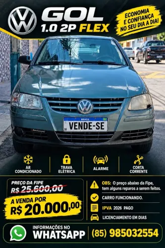 Volkswagen Gol Geração IV Trend 1.0 8V MI Total Flex Mec. 2P 2013
