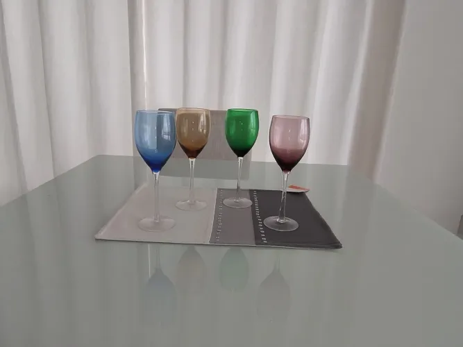 O4 taças para água ou vinho