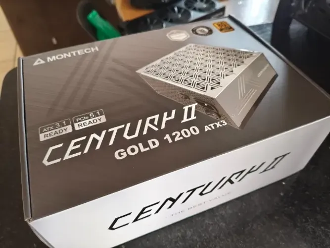 Fonte 1200W Montech Century II Cybenetics Platinum ZERADA NA CAIXA com NF e GARANTIA DE 10