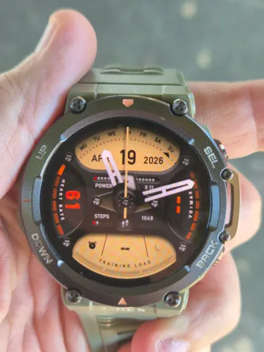 Relógio SmartWatch Amazfit T-Rex 2 1.39 Wild Green