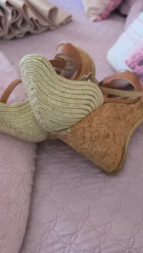 Sandália plataforma jimy choo