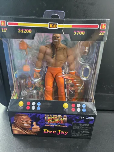 Dee Jay - Ultra Street Fighter II - Boneco Articulado - Jada