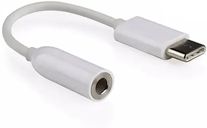 ADAPTADOR USB-C PARA P2 3,5MM - CABO TIPO C MACHO PARA FONE DE OUVIDO - OTG