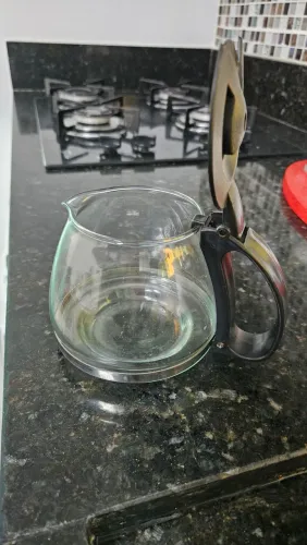 Jarra de vidro de cafeteira